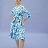 JOHANNA blue and white