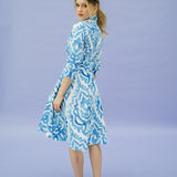 JOHANNA blue and white