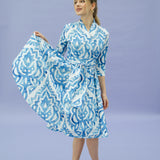 JOHANNA blue and white