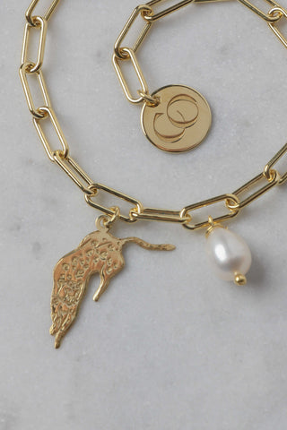 SUE leopard pearl