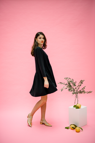 NORA black tencel