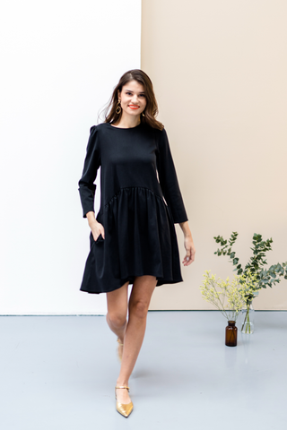 NORA black tencel