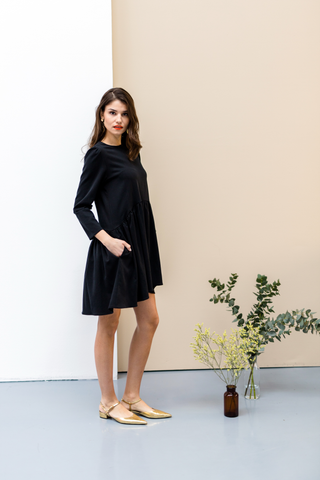 NORA black tencel