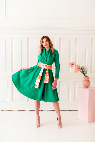 JOHANNA frog green