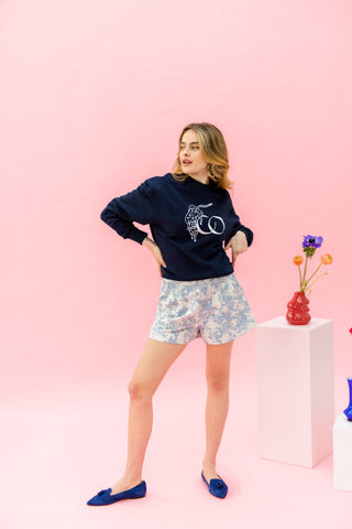 LEO SWEATER navy