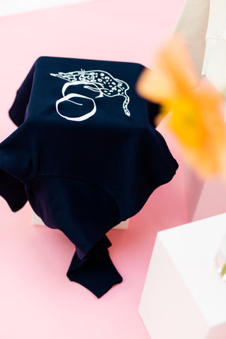 LEO SWEATER navy