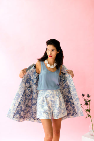 SHORTY provence blue